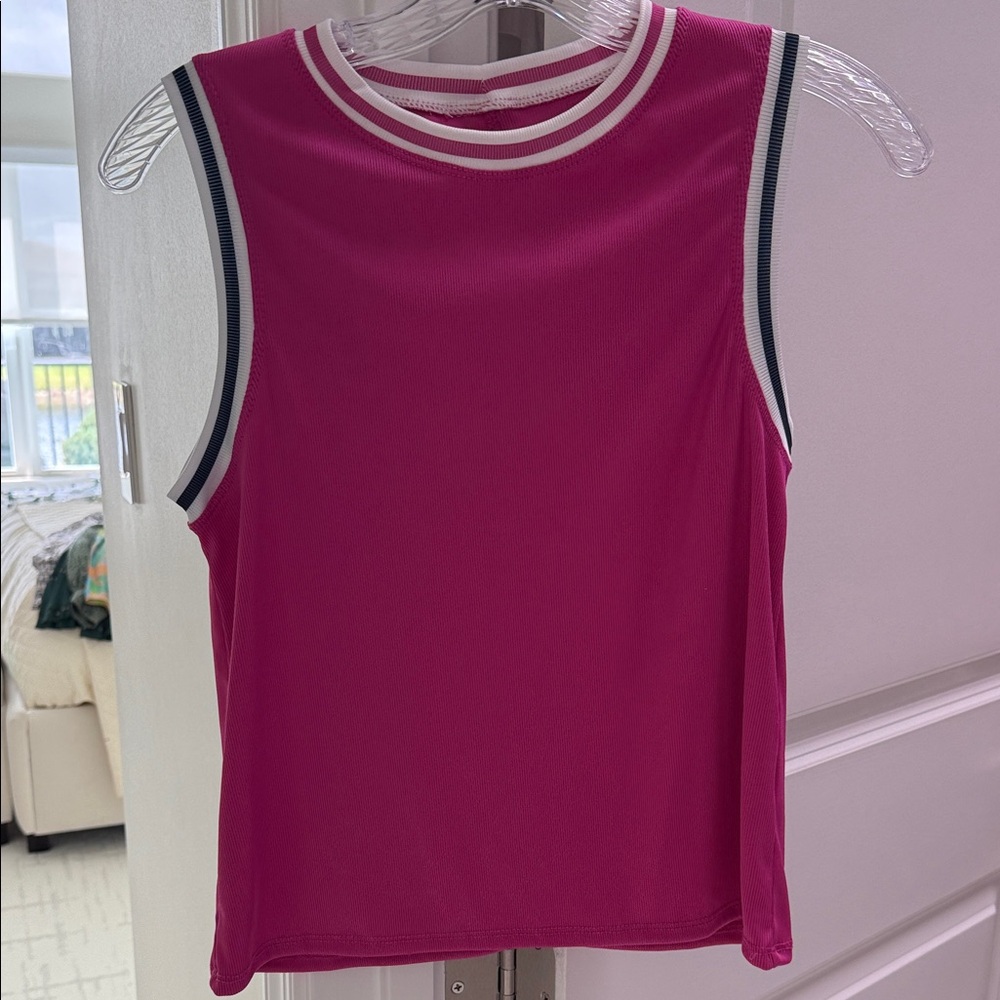 Women's Pink Sleeveless Top